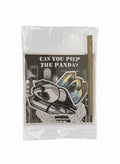PEEP 001 Founding Edition pack with Can You Peep the Panda card, two Peep stickers, and bamboo